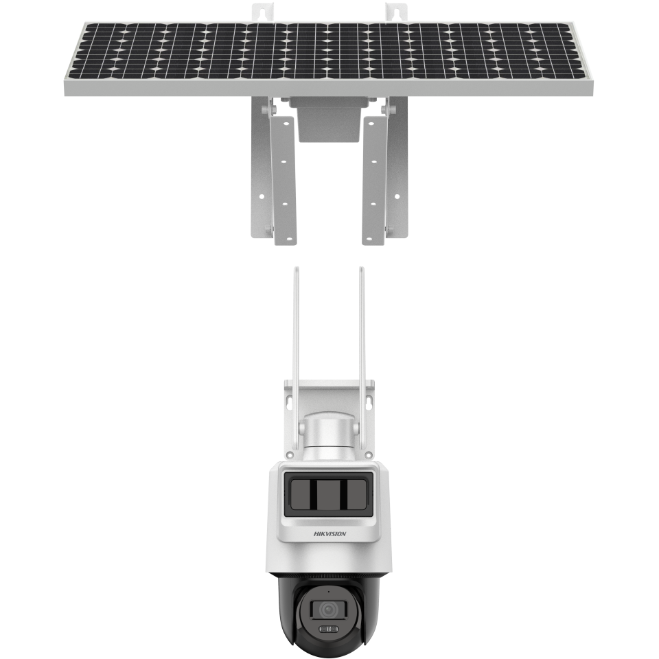 Hikvision DS-2DE2C200IWG-K/4G/C09S20 2 MP Pro Serisi Güneş Enerjili 4G Hareketli (PT) Güvenlik Kamera Seti
