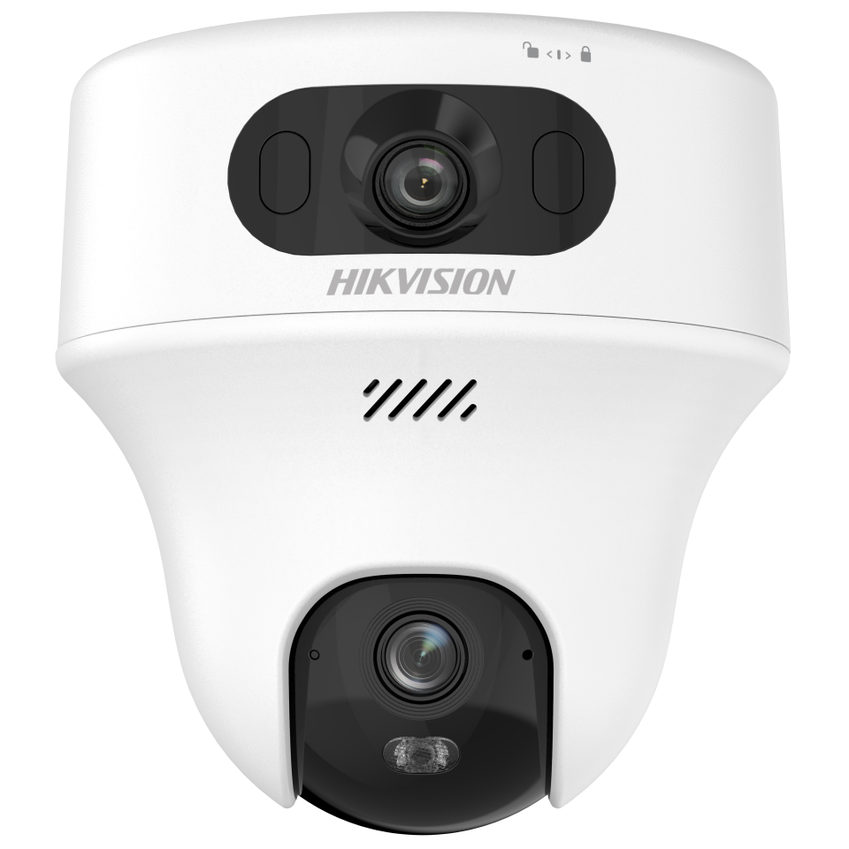 Hikvision DS-2CFWQ6-D 6 MP Wi-Fi 6 Destekli Çift Lensli (Dual-lens) İç Ortam Hareketli (PT) Kamera